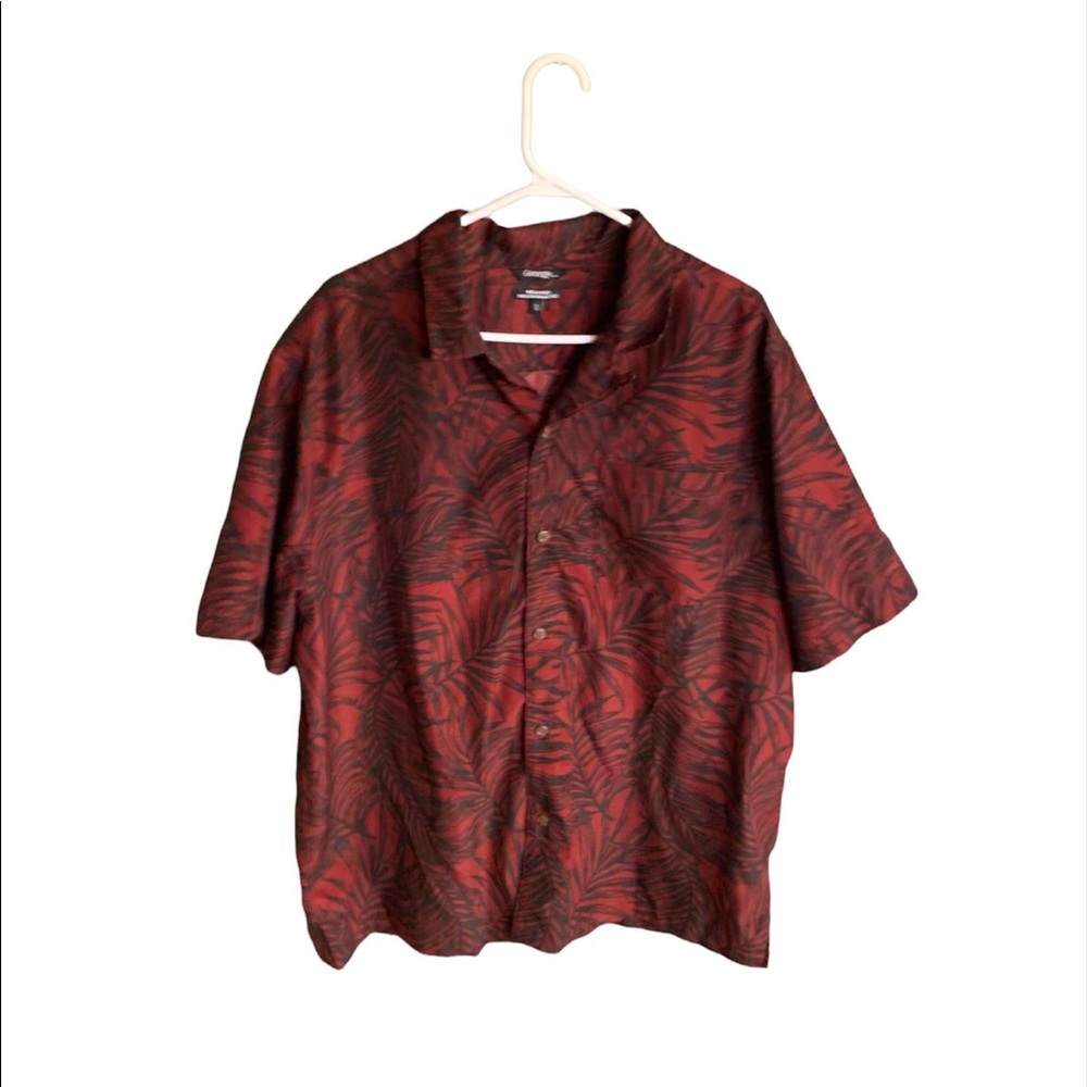 Red hawian shirt